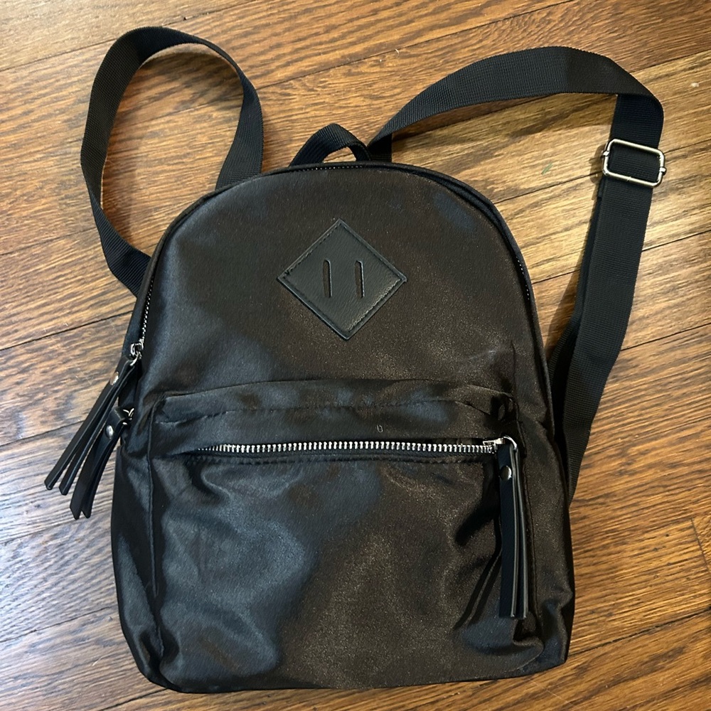 Madden girl mini Black Backpack